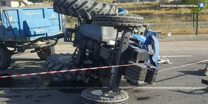 Ağrı'da traktör devrildi: 1 ölü, 2 yaralı