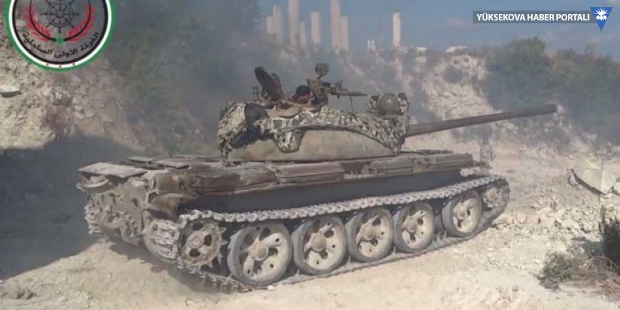 Lazkiye'de cihatçılardan tank saldırısı