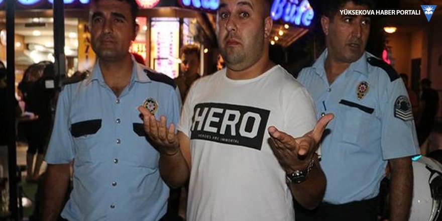 Adana'da yemek yerken 'Hero' gözaltısı