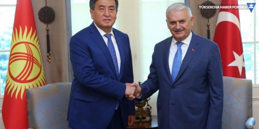 Yıldırım, Kırgız mevkidaşı Ceenbekov ile görüştü