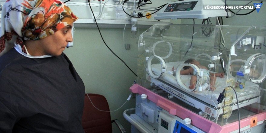 Hakkari’de bir haftalık bebeğin kanı değiştirildi