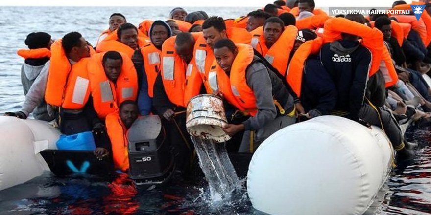 İnsan tacirleri göçmenleri denize atıyor