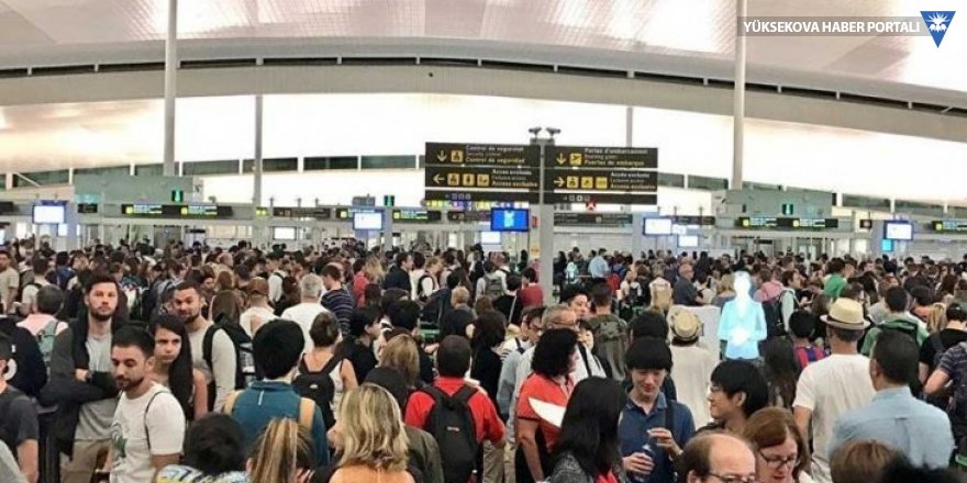 Barselona havaalanında süresiz grev başladı