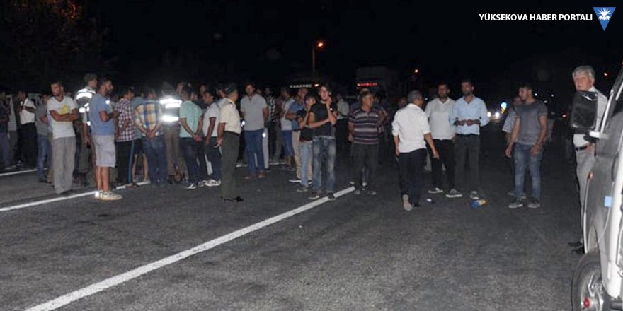 Germencik'te kaza protestosu, yolu trafiğe kapattılar