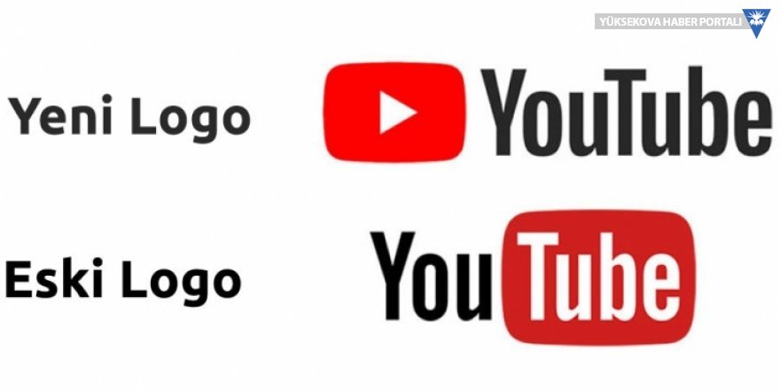 YouTube 12 yıl sonra logosunu değiştirdi