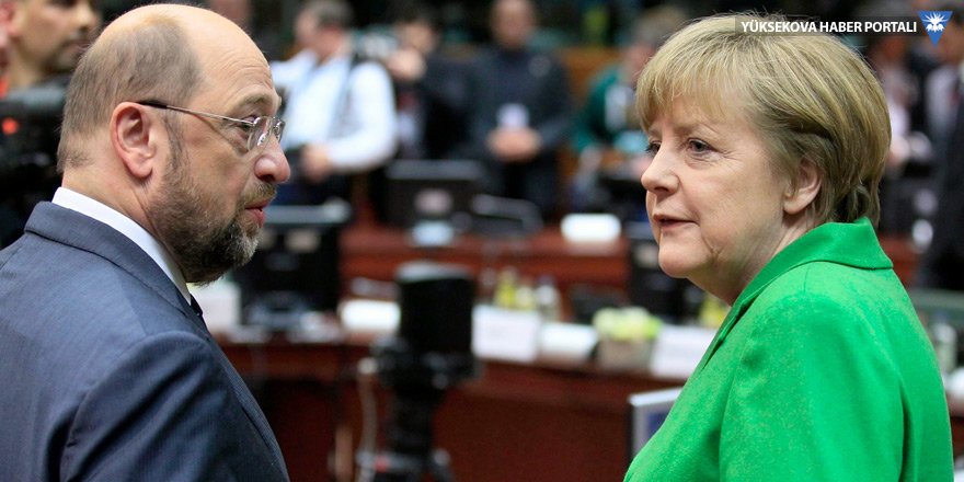 Merkel ve Schulz: Türkiye ile müzakereler bitmeli