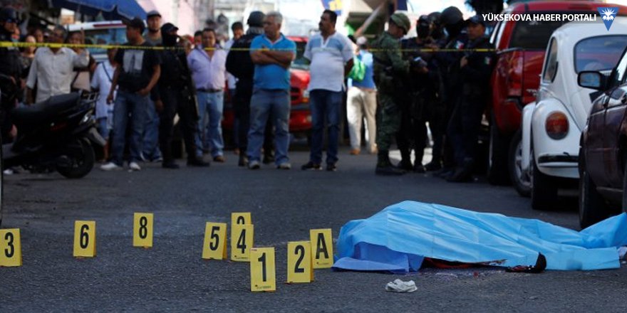 Meksika'da Ekim ayında 3 bine yakın kişi öldürüldü