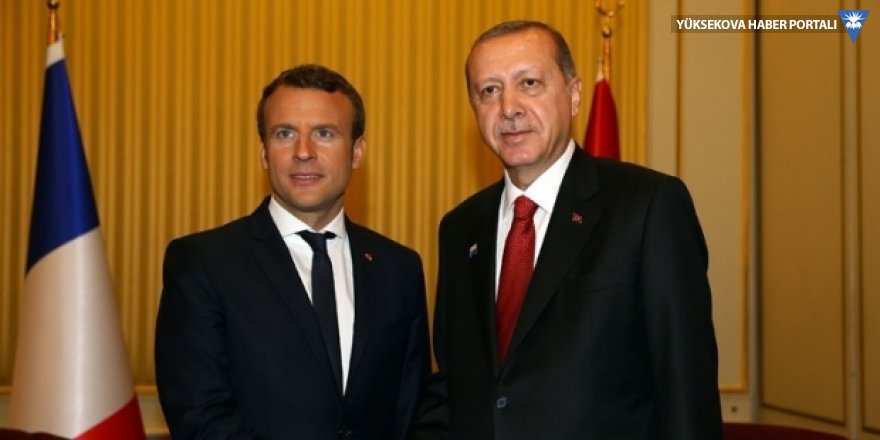 Erdoğan, Macron'la Suriye'yi görüştü
