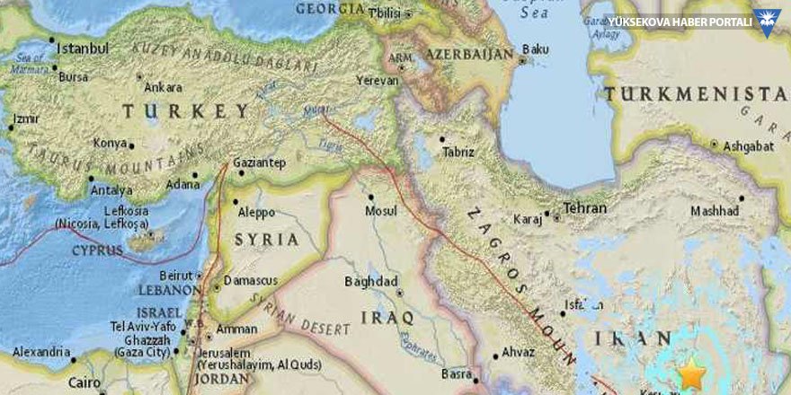 İran'ın doğusunda 6'lık deprem
