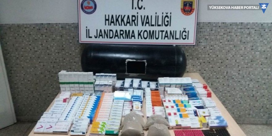 Yüksekova Yeniköprü'de uyuşturucu madde ele geçirildi