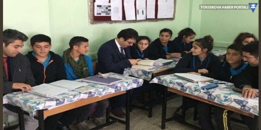 Müdür Durgun, sınırdaki okulları ziyaret etti