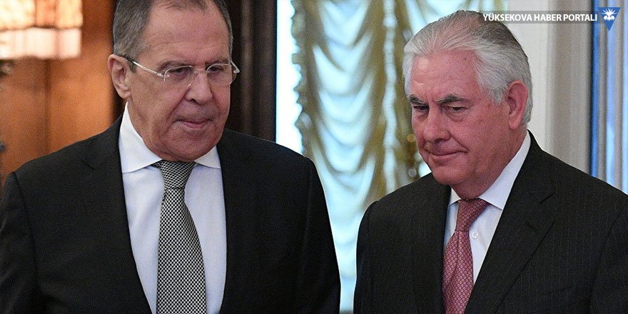 Lavrov ve Tillerson'dan Suriye görüşmesi