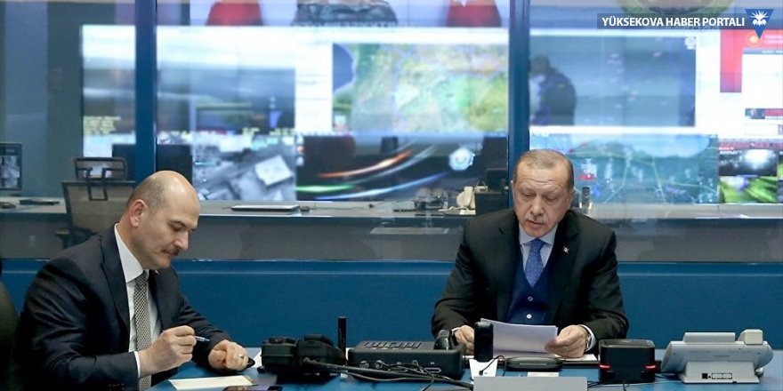 Erdoğan, video konferansla Afrin hakkında bilgi aldı