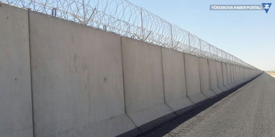 Suriye sınırına duvar bitiyor