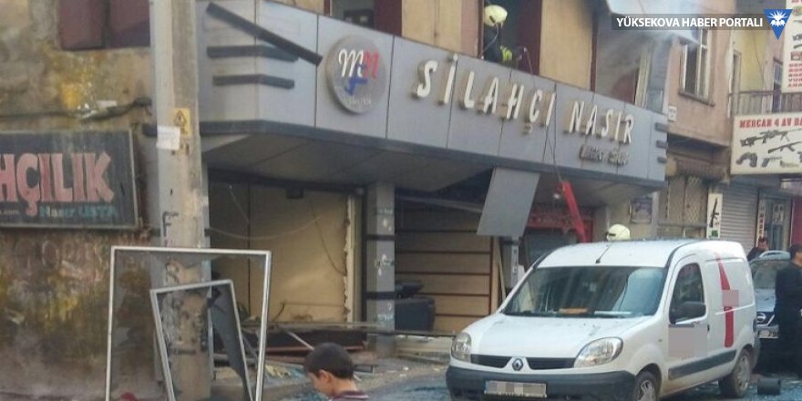 Diyarbakır'da silah dükkanında patlama