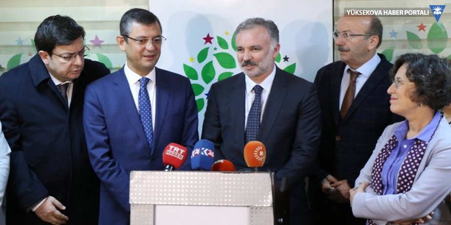 CHP'den HDP'ye ziyaret: Seçim için kaygılar ortak