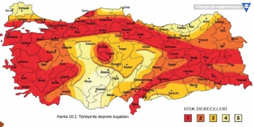 'Türkiye Deprem Tehlike Haritası' 22 yıl sonra ilk kez güncellendi