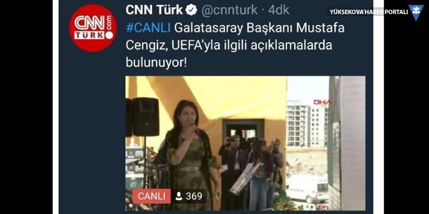 CNN Türk'ün Pervin Buldan paylaşımı Twitter'da gündem oldu