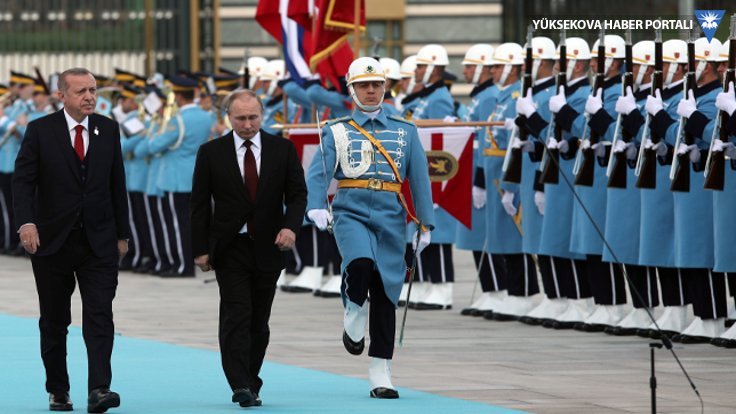 Vladimir Putin Ankara'da