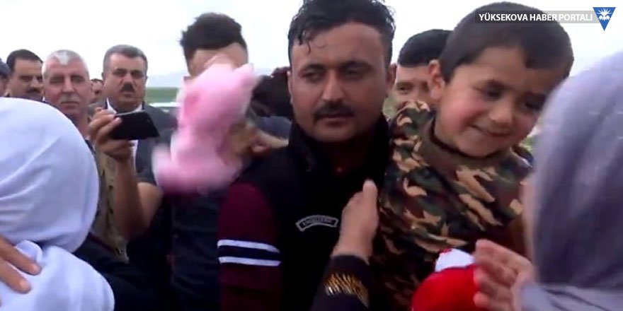 IŞİD’ten kurtulan Ezidi çocuk babasını tanıyamadı