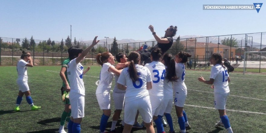 Hakkari Kadın Futbol Takımı 1. ligde