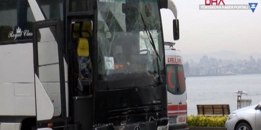 Hakkari'den İstanbul'a giden öğrenciler kaza geçirdi