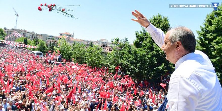 CHP cumhurbaşkanı adayı İnce: Elimde Erdoğan'ın uykularını kaçıracak anket var