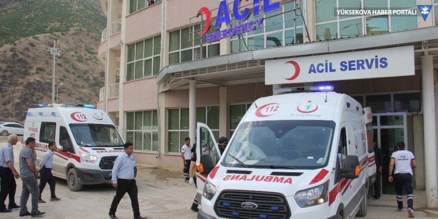 Şemdinli'de trafik kazası: 12 yaralı