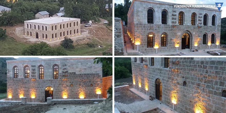 Şemdinli’deki Kayme Sarayı restore edildi