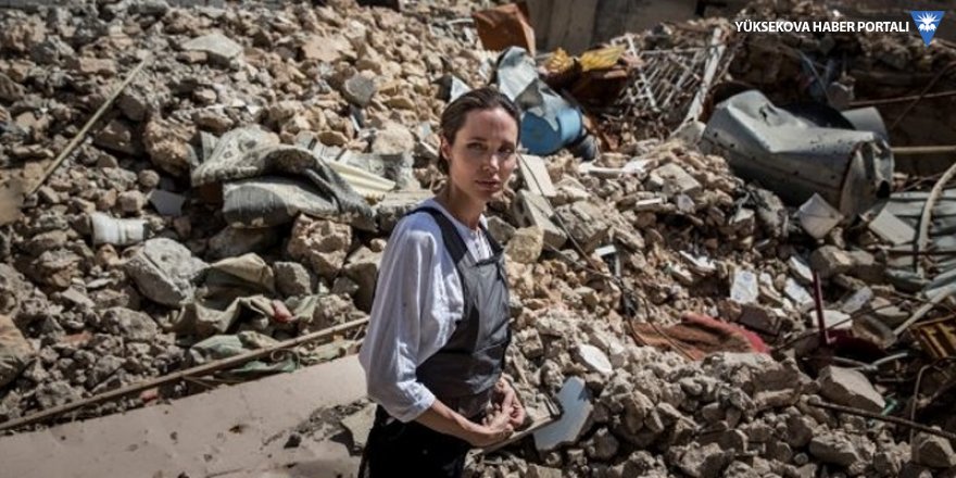 Angelina Jolie Musul'da: Gördüğüm en büyük yıkım!