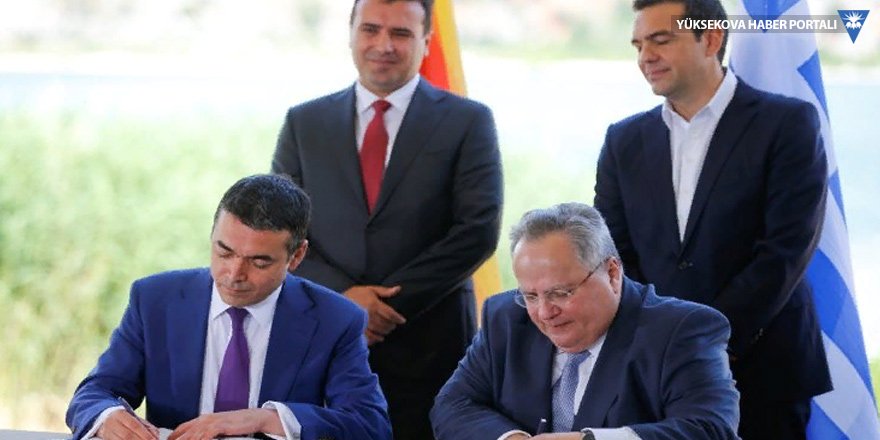Tarihi anlaşma imzalandı, Makedonya'nın ismi değişti