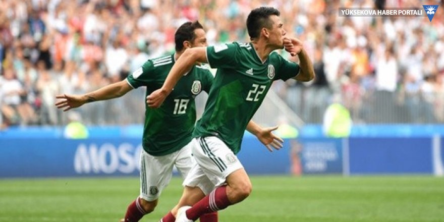 Meksika, son şampiyon Almanya'yı mağlup etti