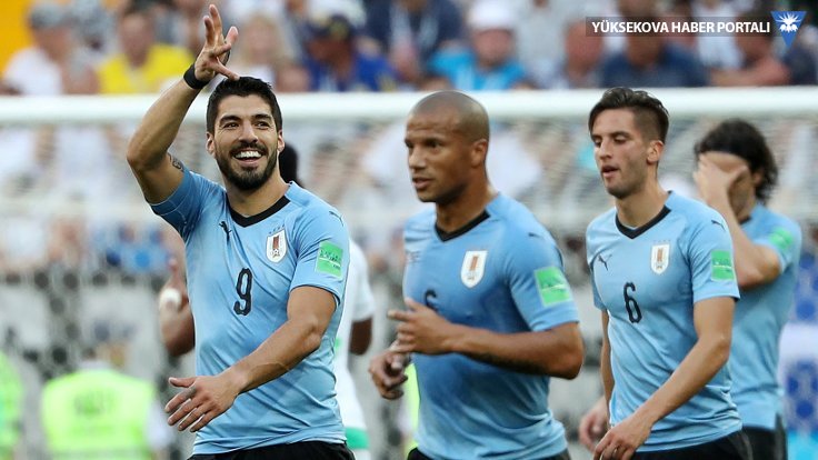 Uruguay tur atladı, Suudi Arabistan elendi