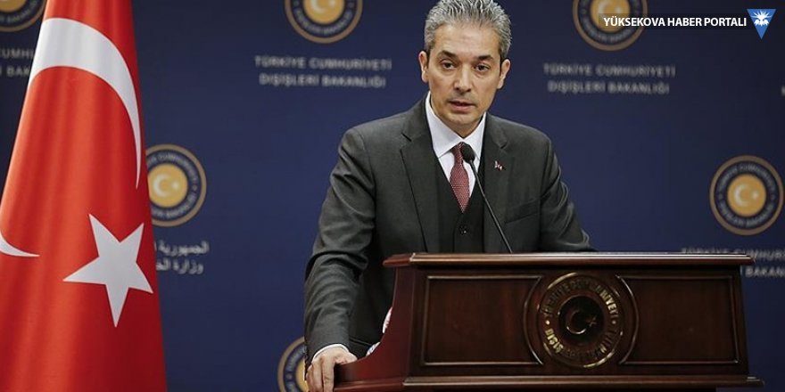 Dışişleri Sözcüsü Aksoy, Brunson iddiasını yalanladı