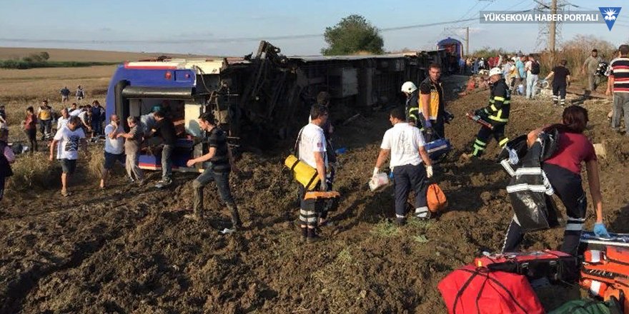 Çorlu'daki tren kazasında ölü sayısı 24'e yükseldi
