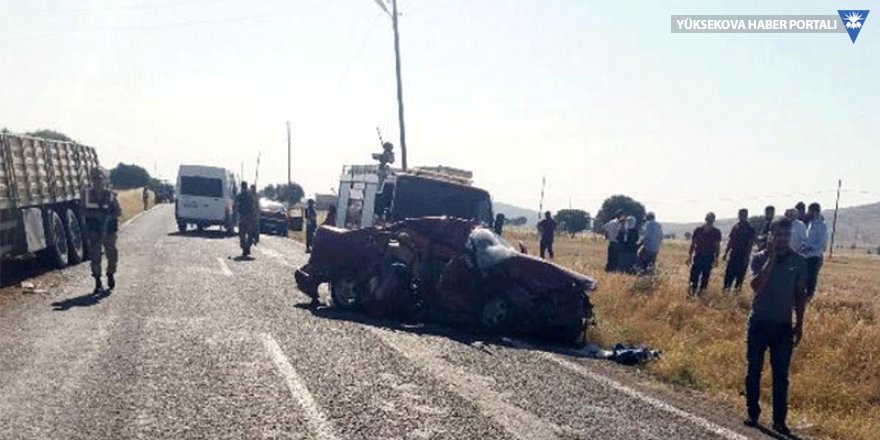 Ergani'de kaza: 3 ölü, 1 yaralı