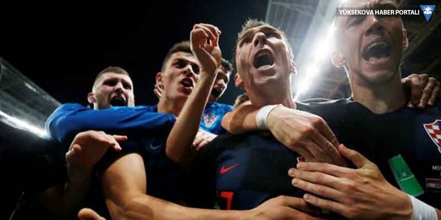 Hırvatistan'dan tarihi galibiyet: İngiltere'yi geçip finale kaldı