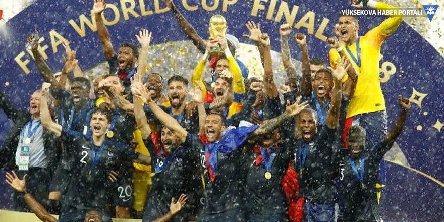 Fransa, Dünya Kupası şampiyonu oldu