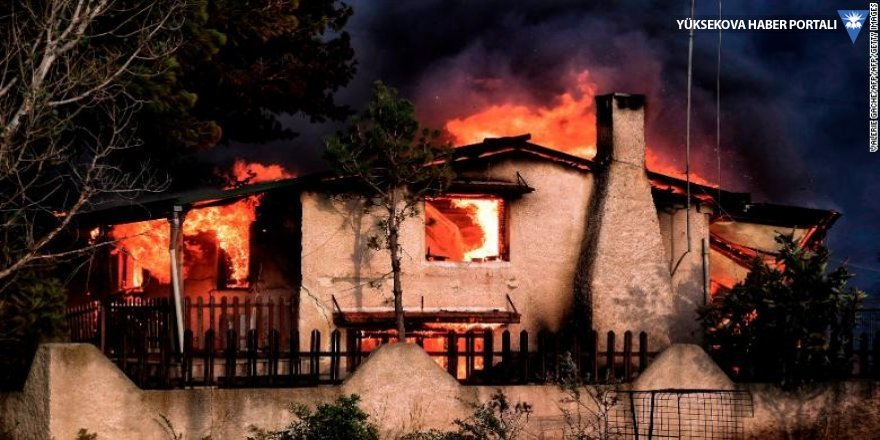 Yunanistan'da orman yangını: En az 60 ölü