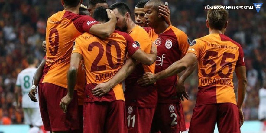 Galatasaray'dan Aytemiz Alanyaspor karşısında farklı galibiyet: 6-0