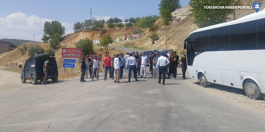 HDP'li vekiller yangın bölgesine alınmadı