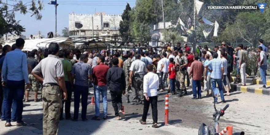 Azez'de bombalı saldırı: 2 ölü, 18 yaralı