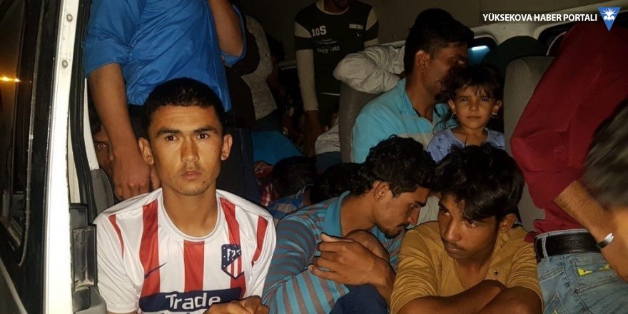 Van'da 82 kaçak göçmen yakalandı