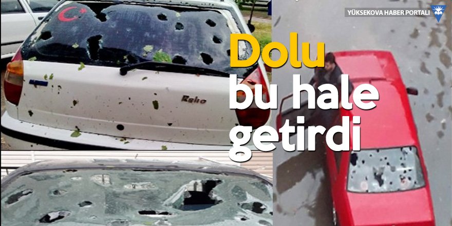 Kastamonu'yu dolu yağışı vurdu: 370 araç ve 90 evde hasar gördü