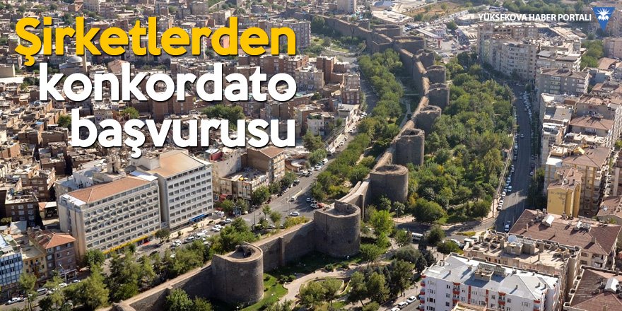 Diyarbakır'da 50'dan fazla şirket konkordato istedi