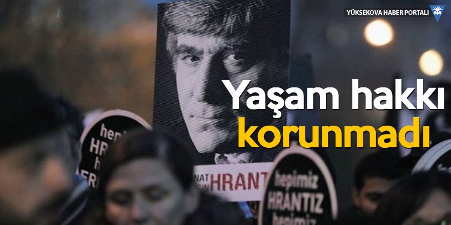 Avrupa Konseyi: Hrant Dink davası hızlandırılsın