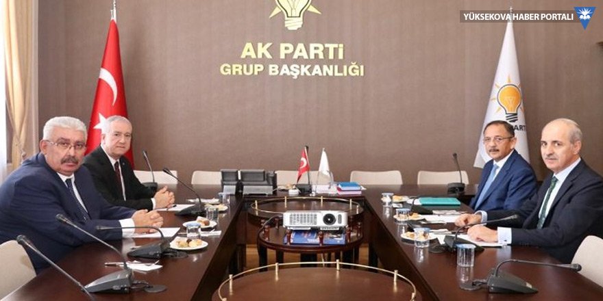 MHP ve AK Parti heyeti seçim konusu için bir araya geldi