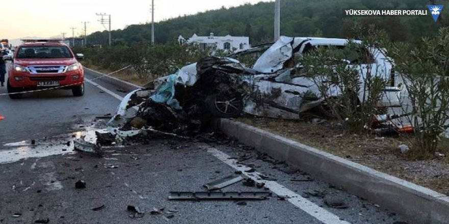 Bodrum'da feci kaza: 2 ölü, 23 yaralı