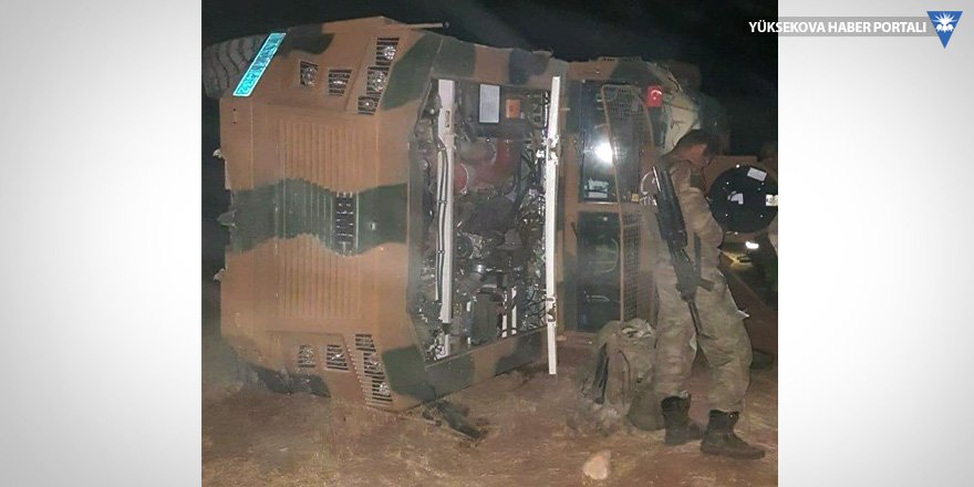 Şırnak’ta zırhlı araç devrildi: 12 yaralı