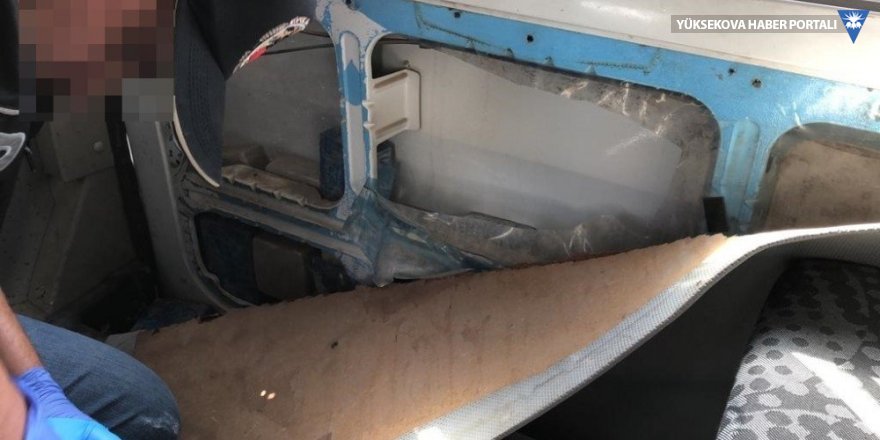 Van’da bir minibüste 49 kilo eroin ele geçirildi